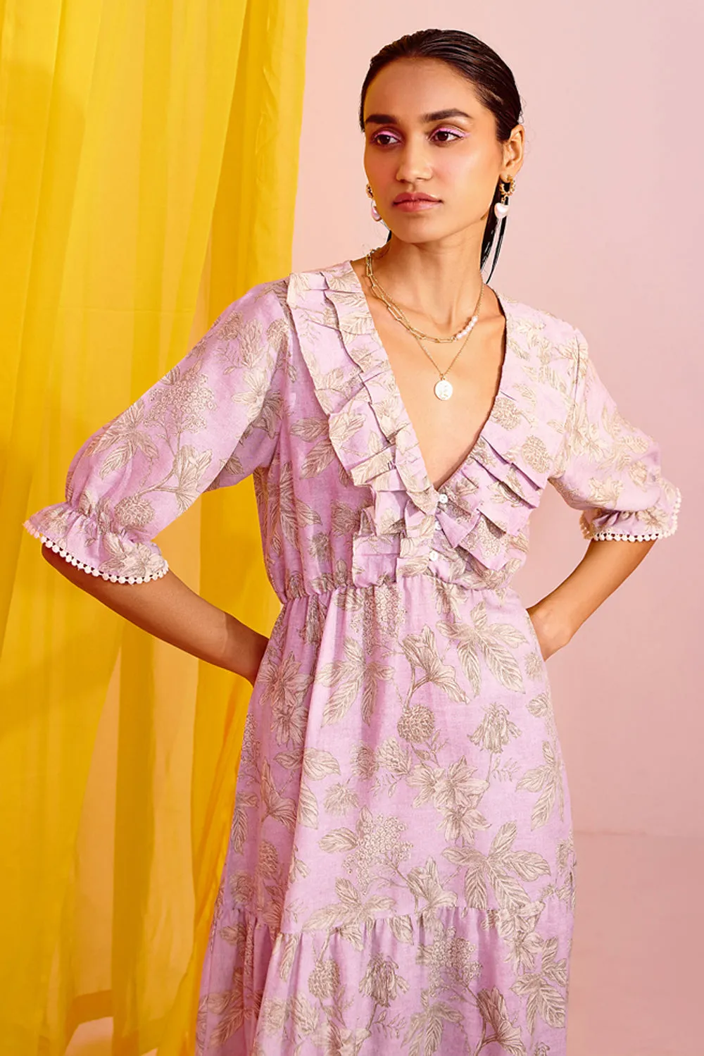 Morning Glory Lilac Dress