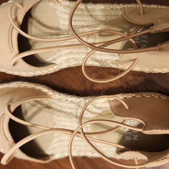 New Eileen Fisher Flat Lace Espadrille Size 6