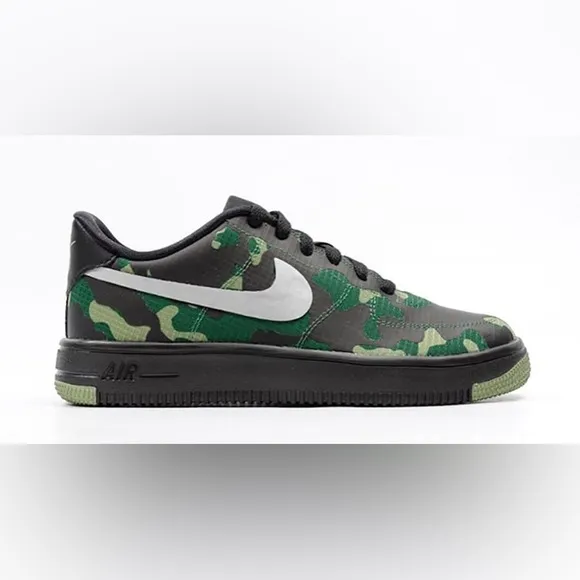 Nike Air Force 1 Ultraforce SE GS 'Camo Ripstop' 859340-002 Youth Size 6.5