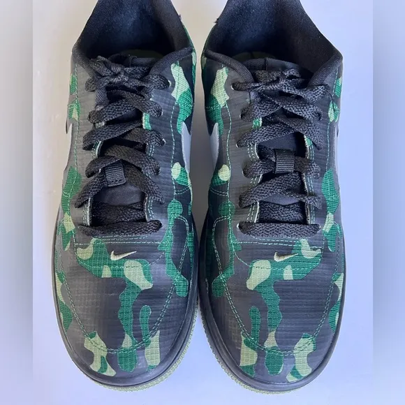 Nike Air Force 1 Ultraforce SE GS 'Camo Ripstop' 859340-002 Youth Size 6.5