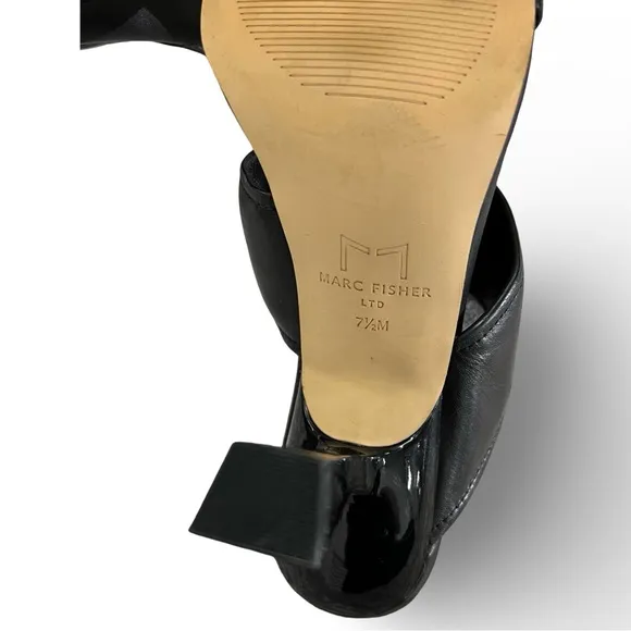 NWOB $150 Marc Fisher Ltd. Deann Leather Heels