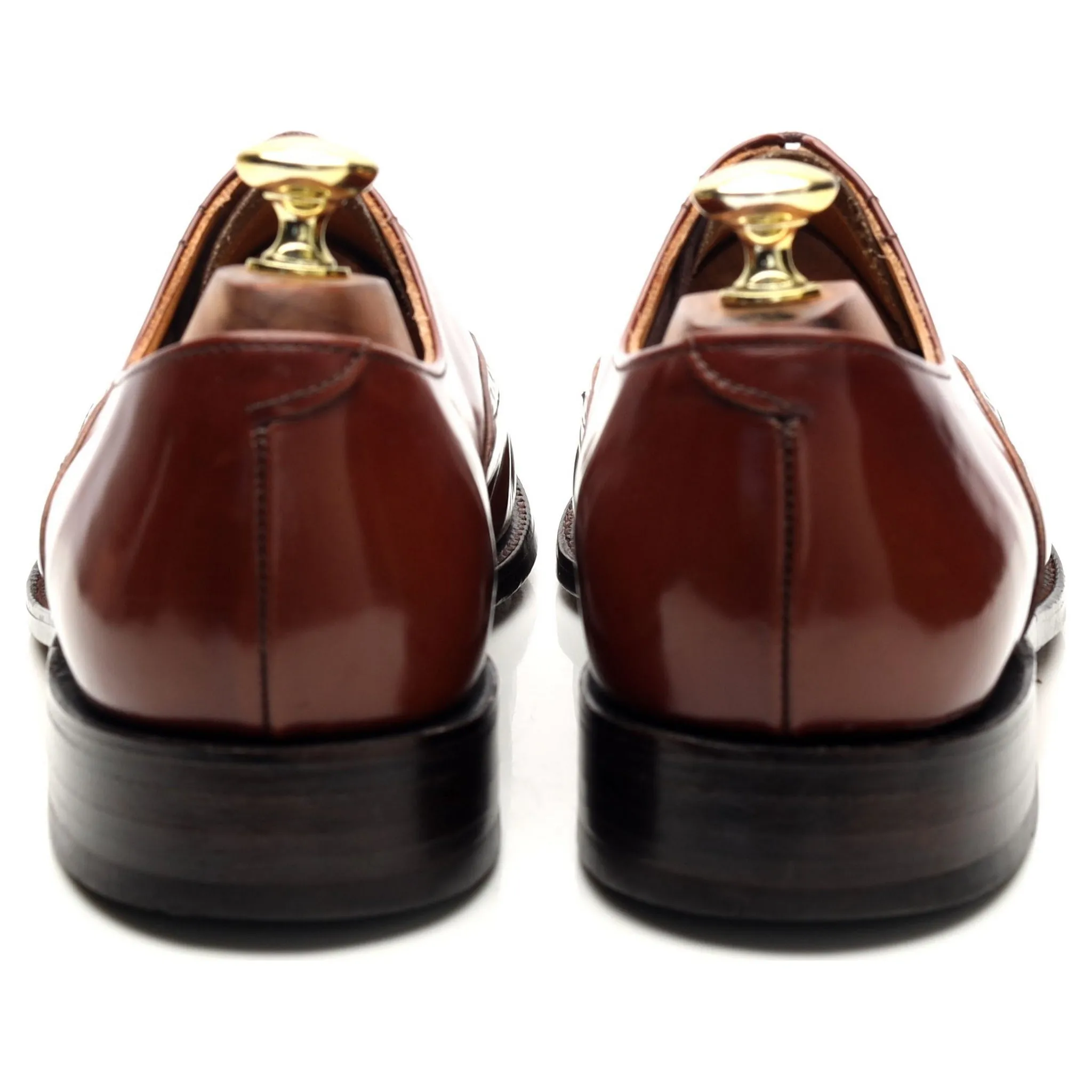 'Oban' Brown Leather Oxford Brogues UK 7 F