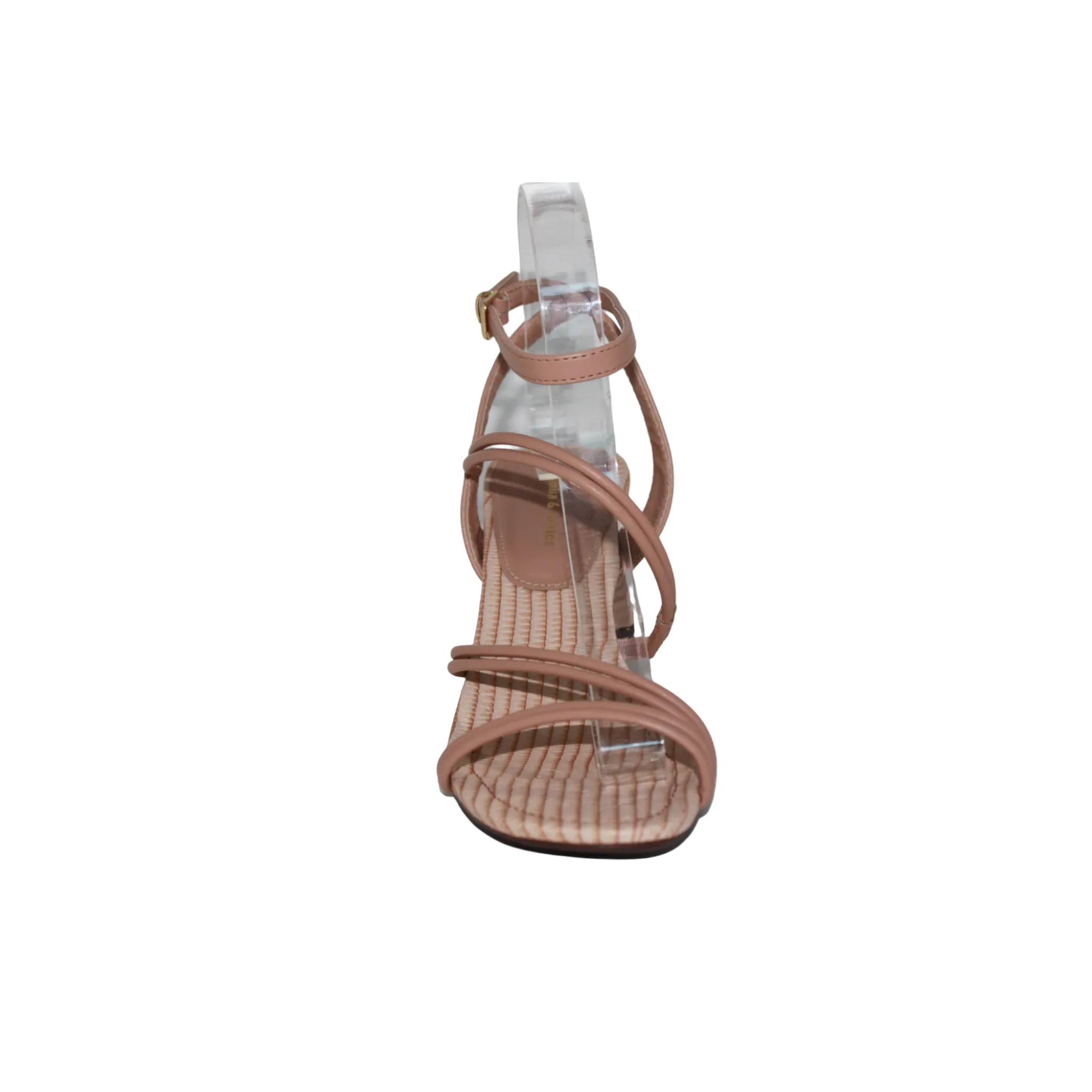 Open Toe Strappy Heels
