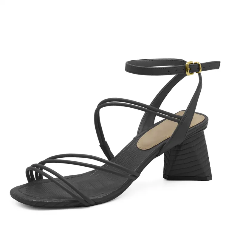 Open Toe Strappy Heels