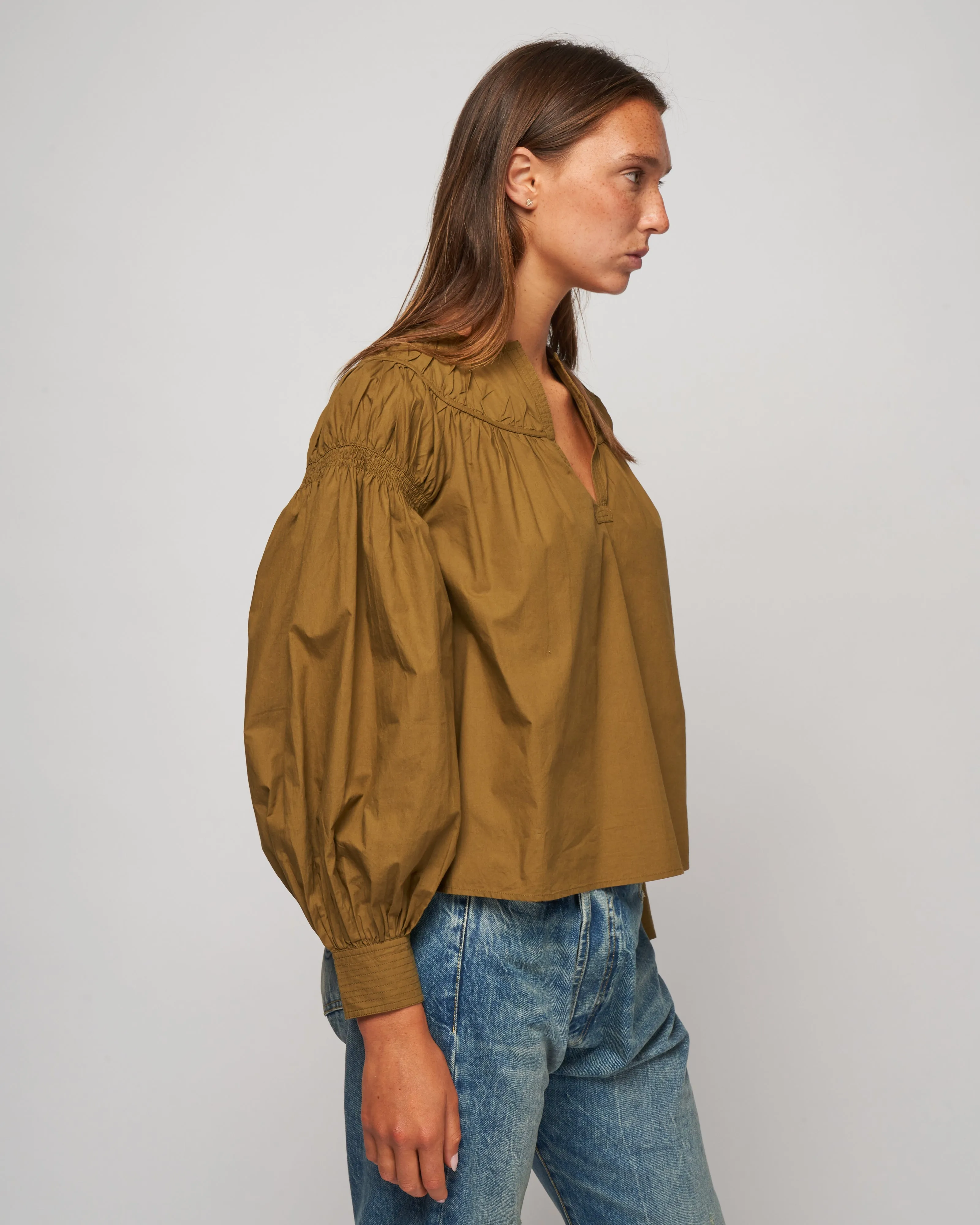 ora blouse - willow