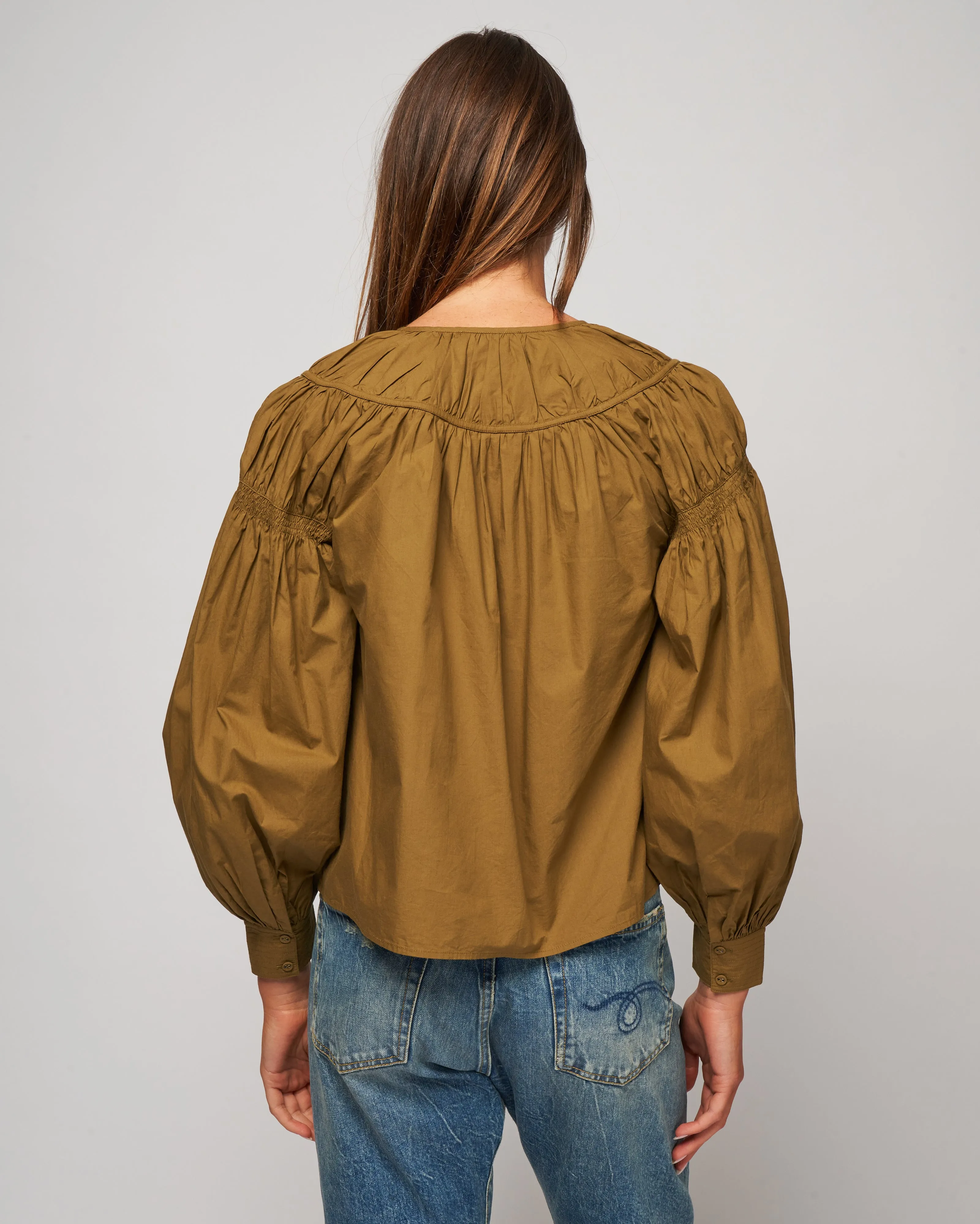 ora blouse - willow