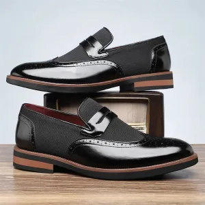 OXFORD PRESTIGE LEATHER BROGUES
