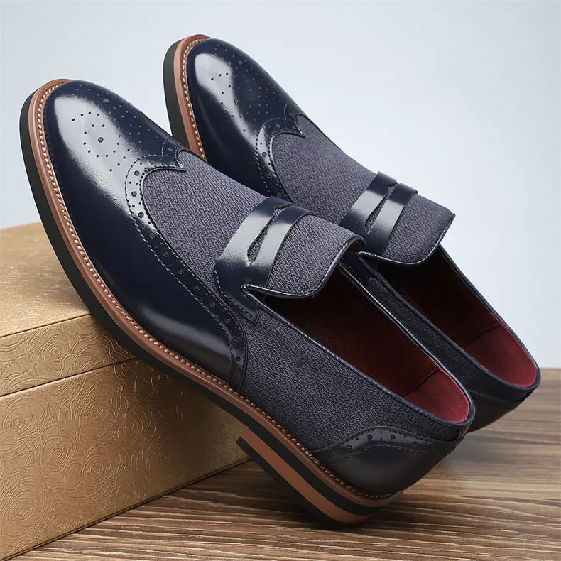 OXFORD PRESTIGE LEATHER BROGUES