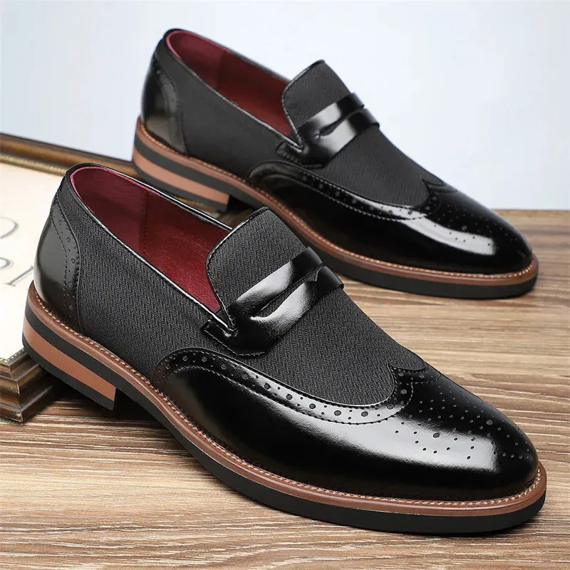 OXFORD PRESTIGE LEATHER BROGUES