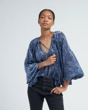 pauline blouse - marine