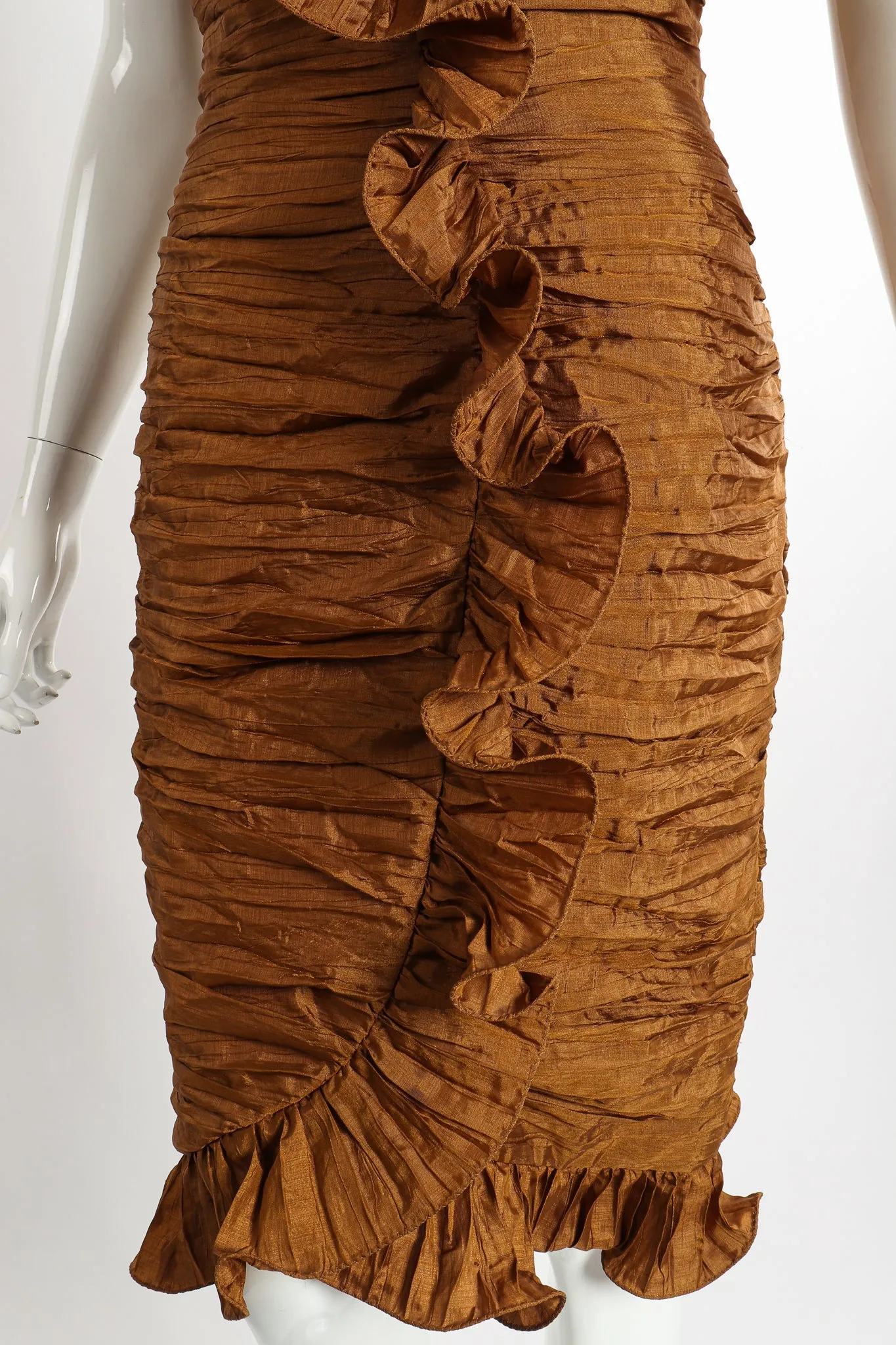 Philodendron Ruffle Dress