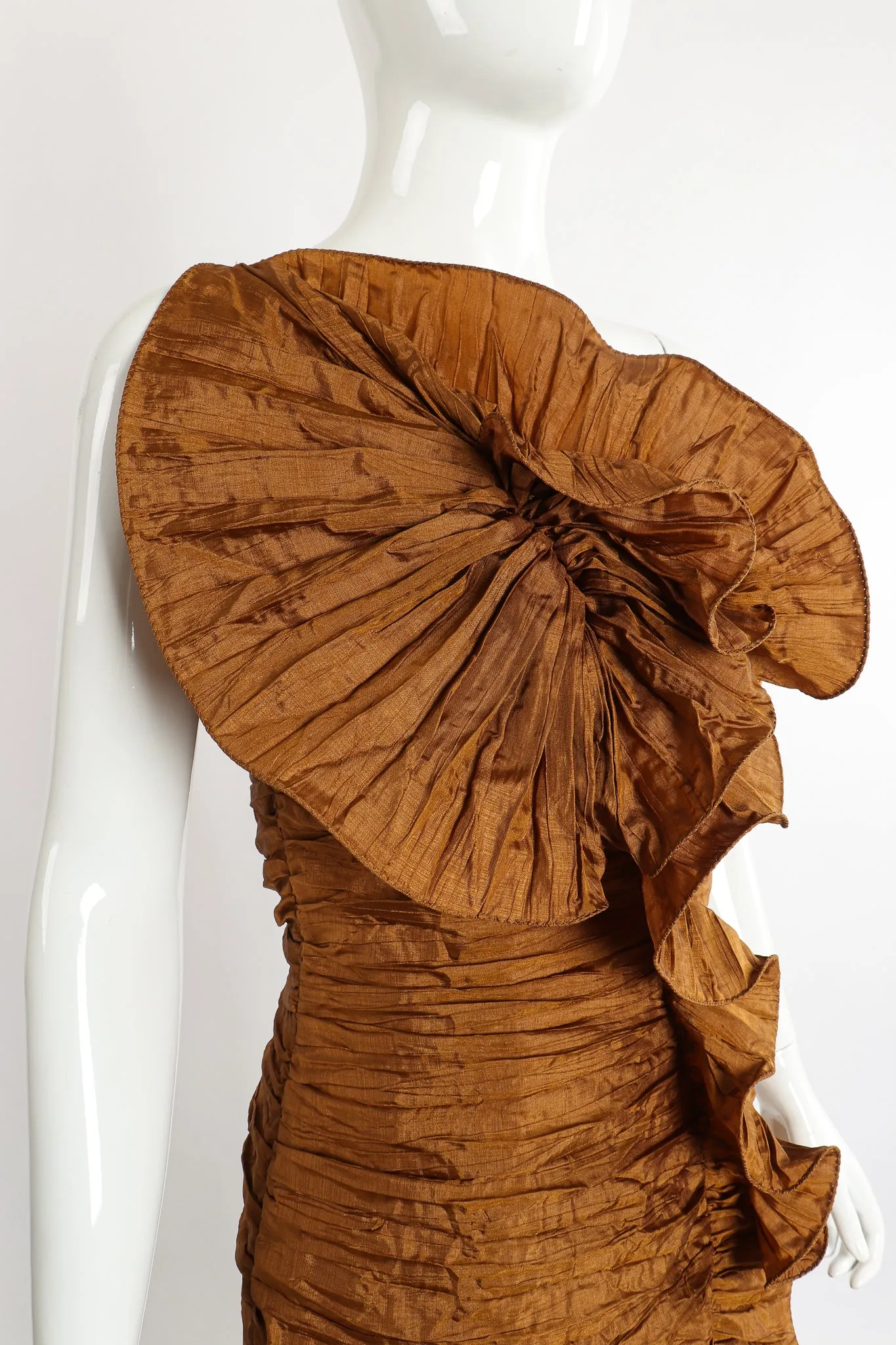 Philodendron Ruffle Dress