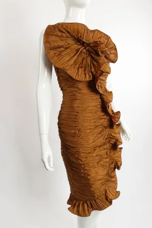 Philodendron Ruffle Dress