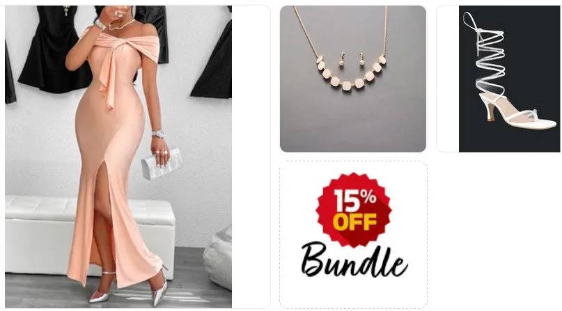 Pink Formal Dress Bundle