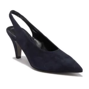 RabeccaMinkoff Simona suede pointed toe kitten  h