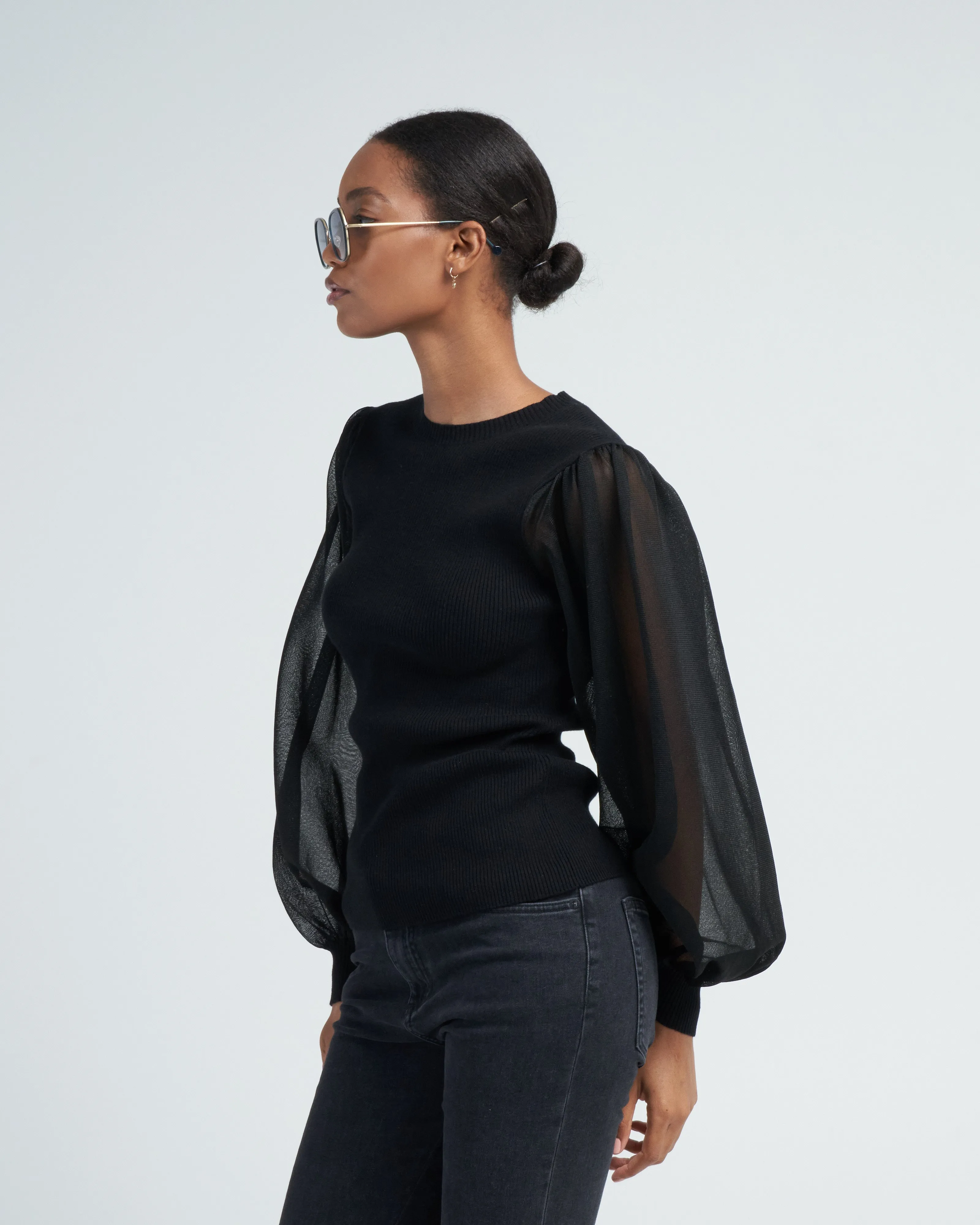sabrina pullover - noir