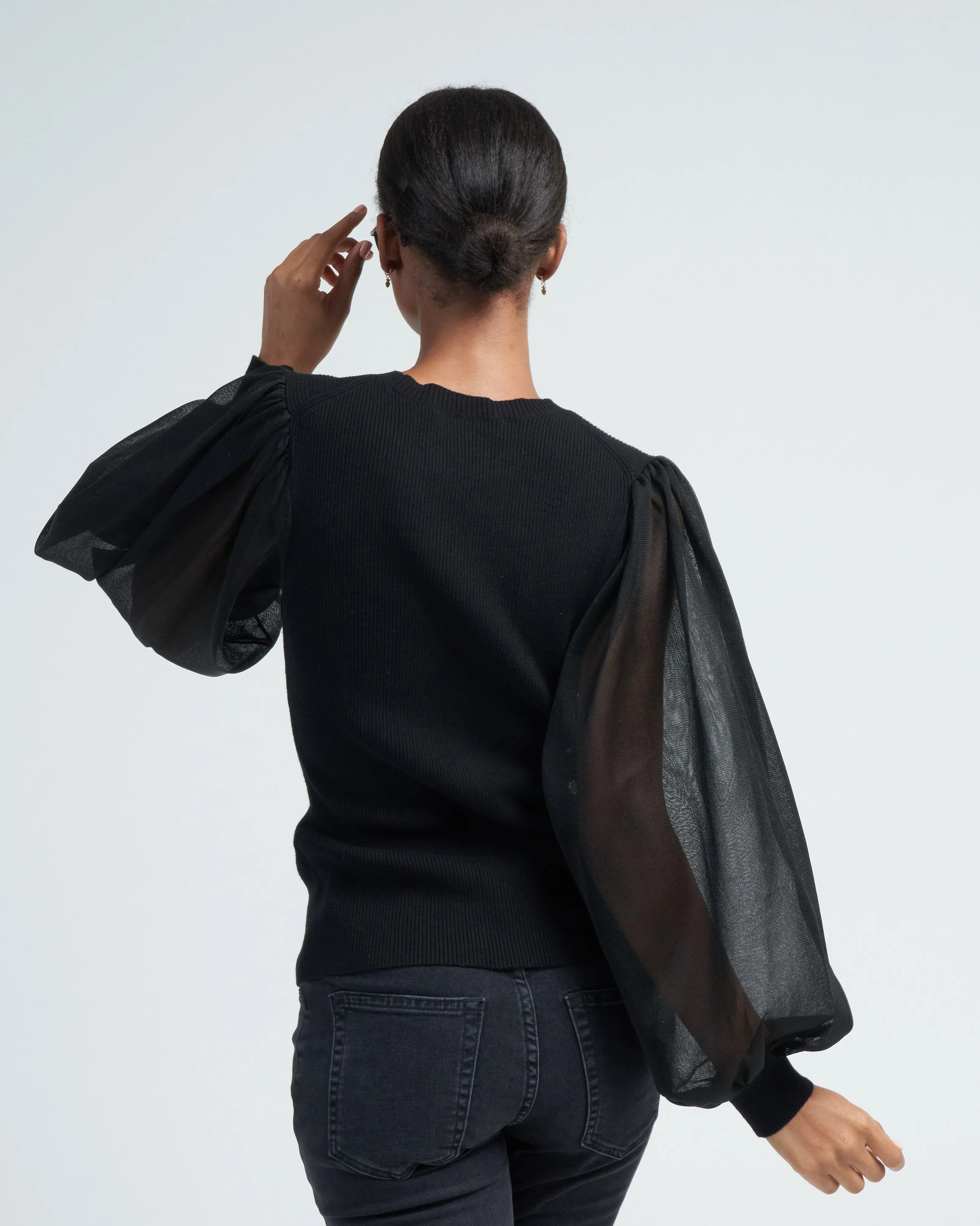 sabrina pullover - noir