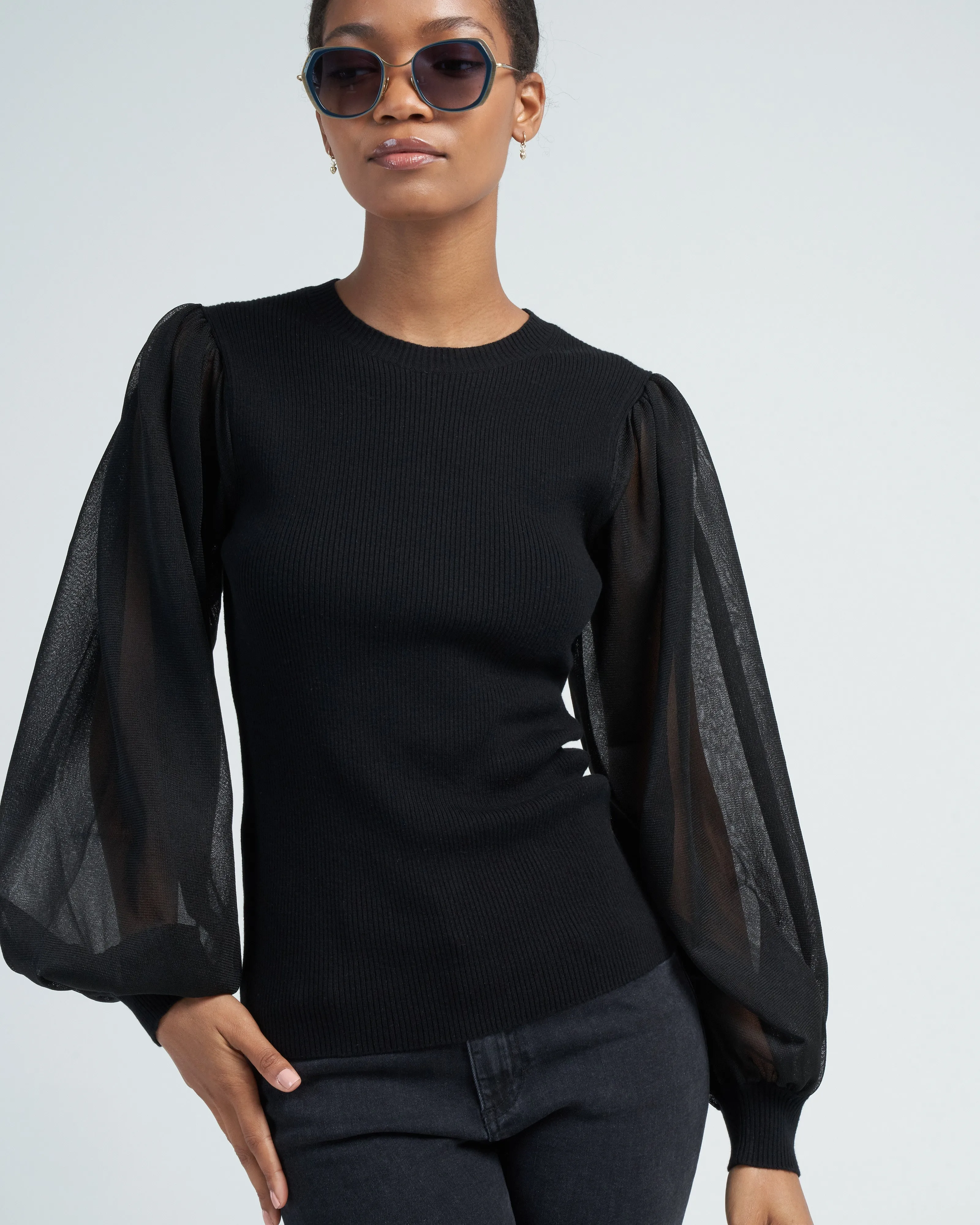 sabrina pullover - noir