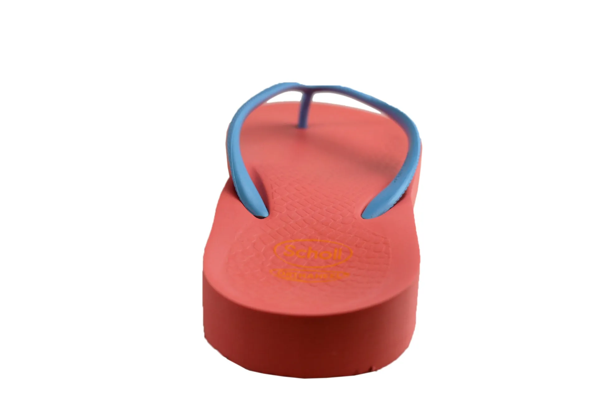 Scholl Orthaheel Fiji Womens Comfortable Rubber Thongs With Support