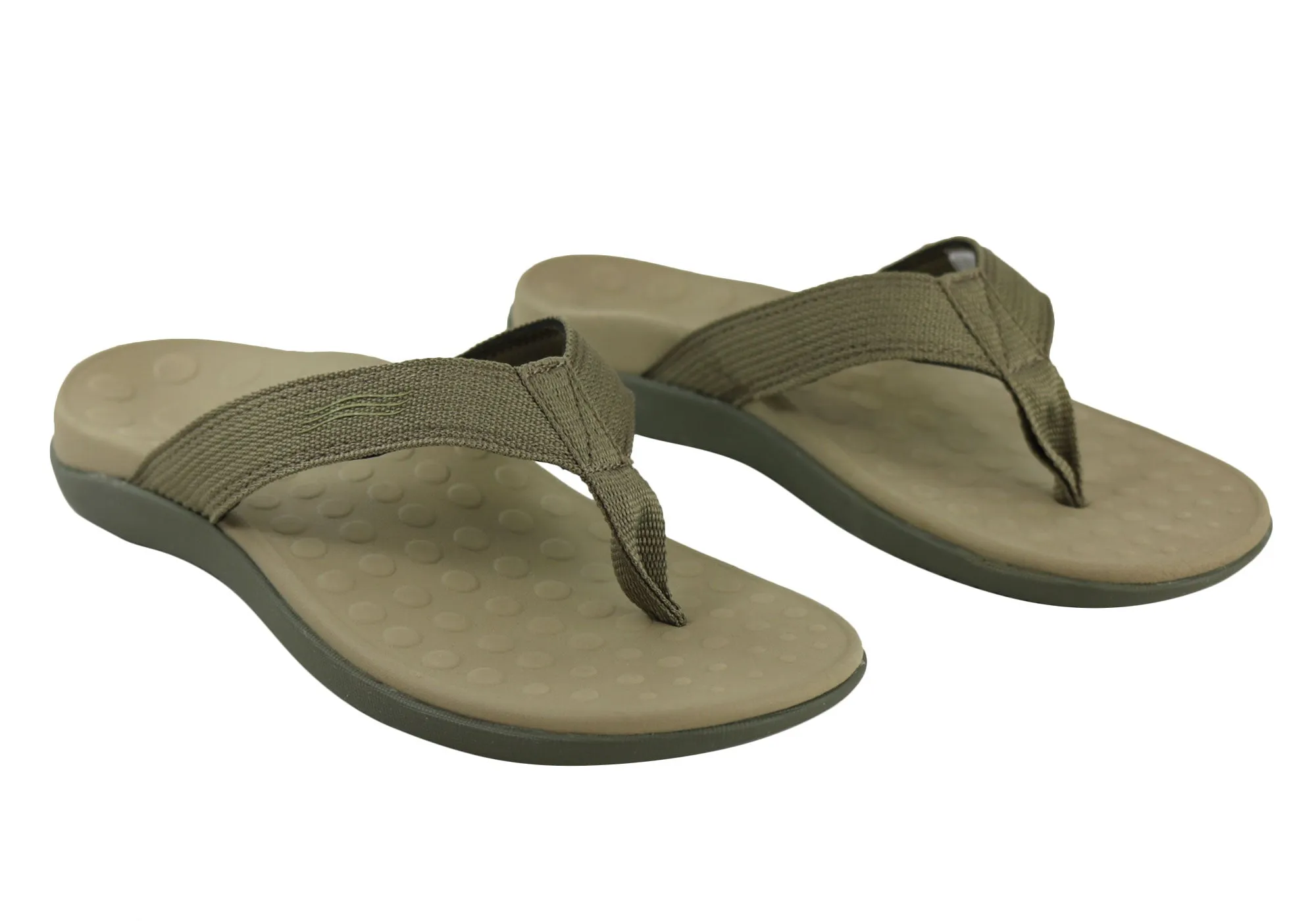 Scholl Orthaheel Wave II Womens Comfort Orthotic Thongs With Support