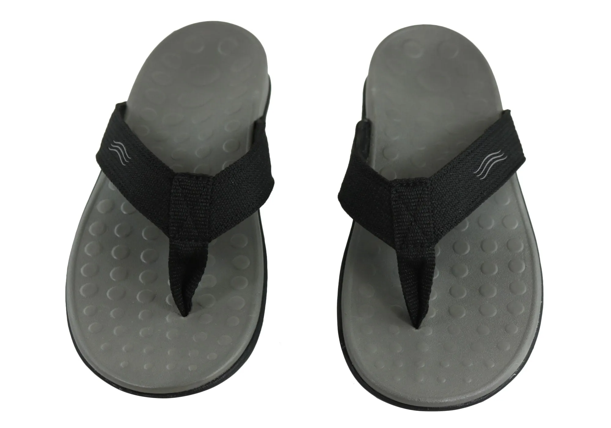 Scholl Orthaheel Wave II Womens Comfort Orthotic Thongs With Support