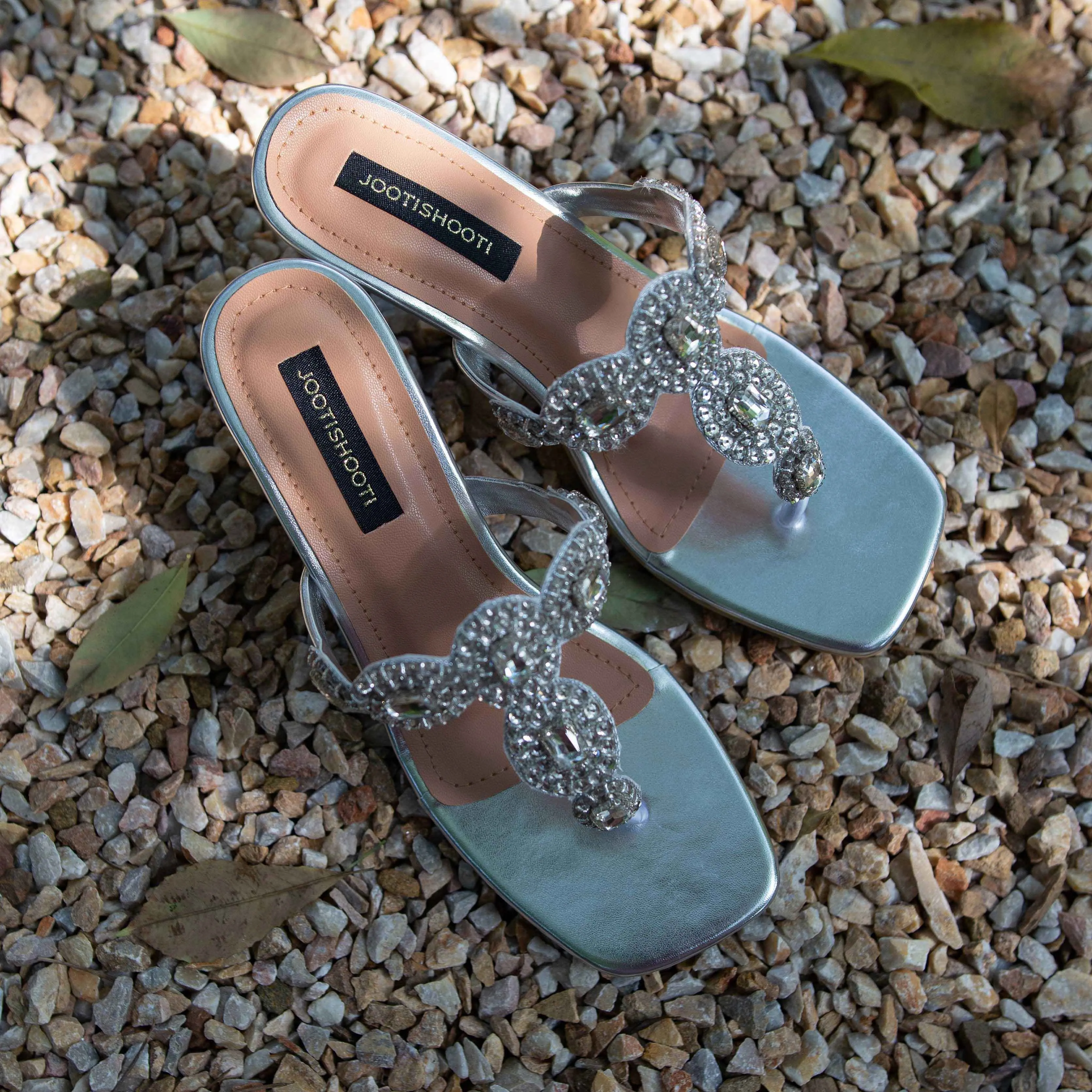 Selena Silver Heels