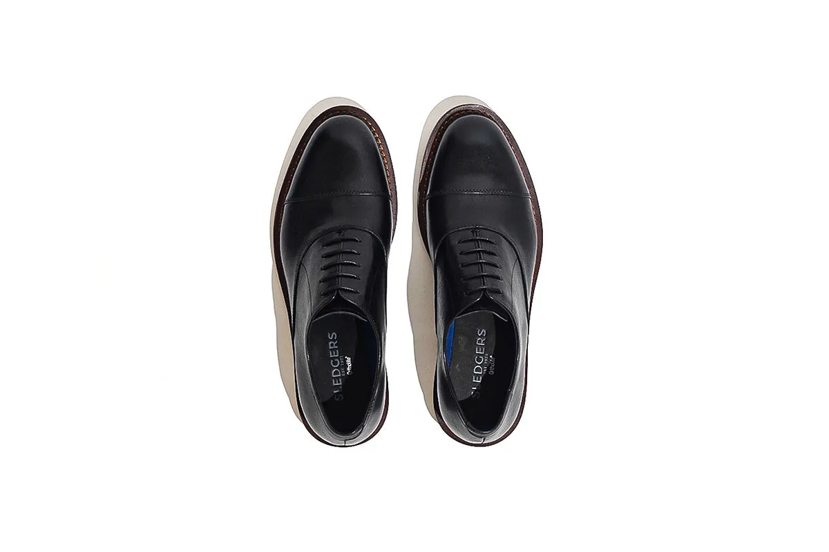 Sergio Two-toned Derby - Black