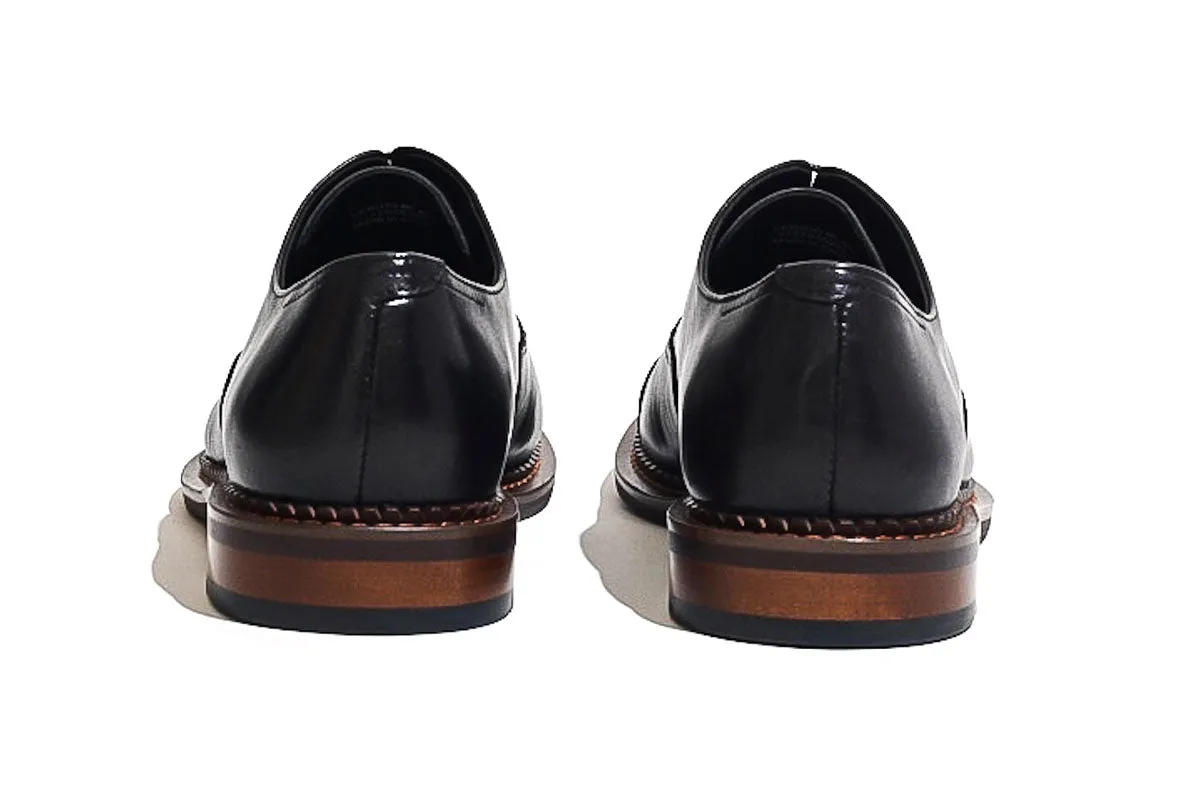 Sergio Two-toned Derby - Black