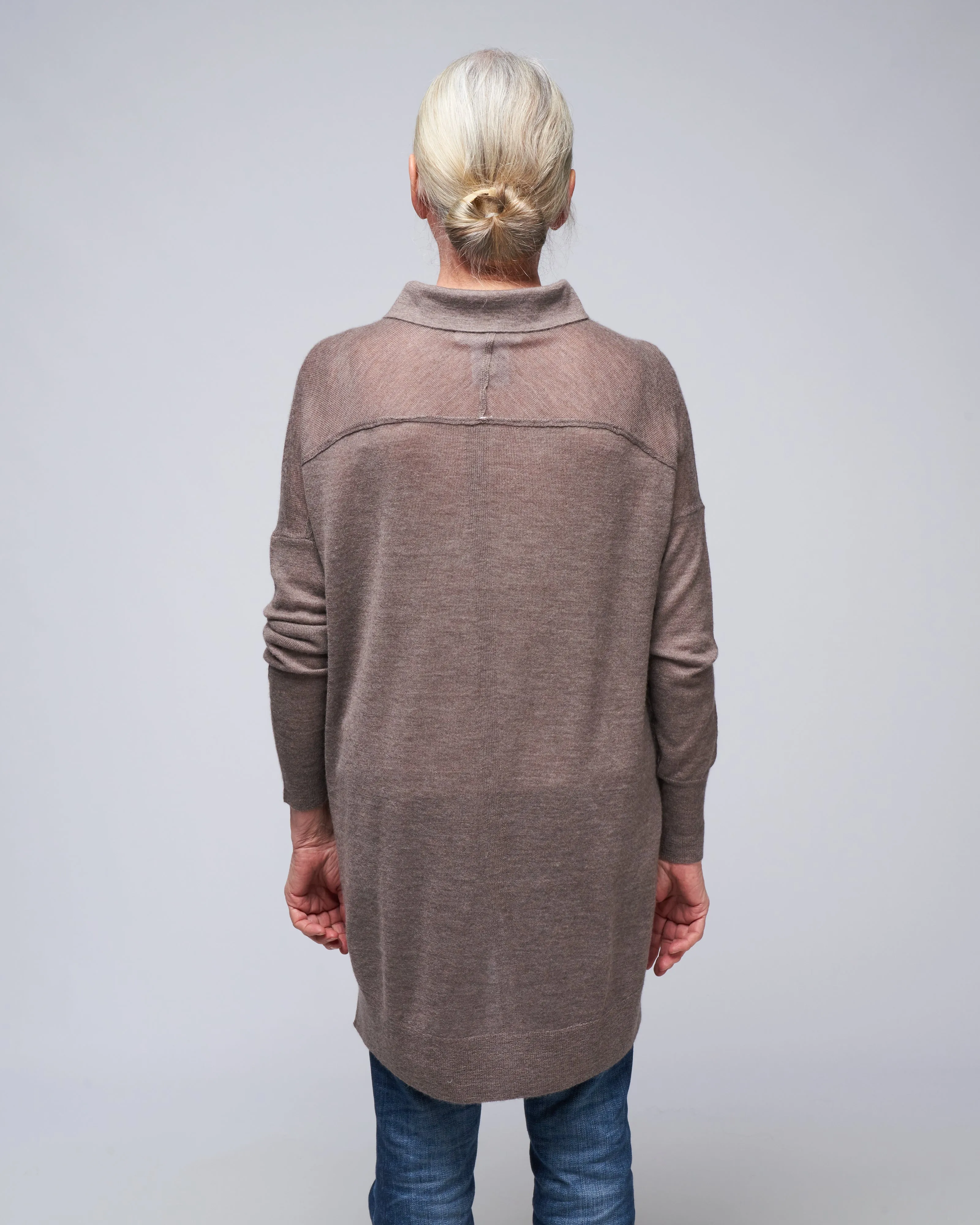 shirt sweater - driftwood