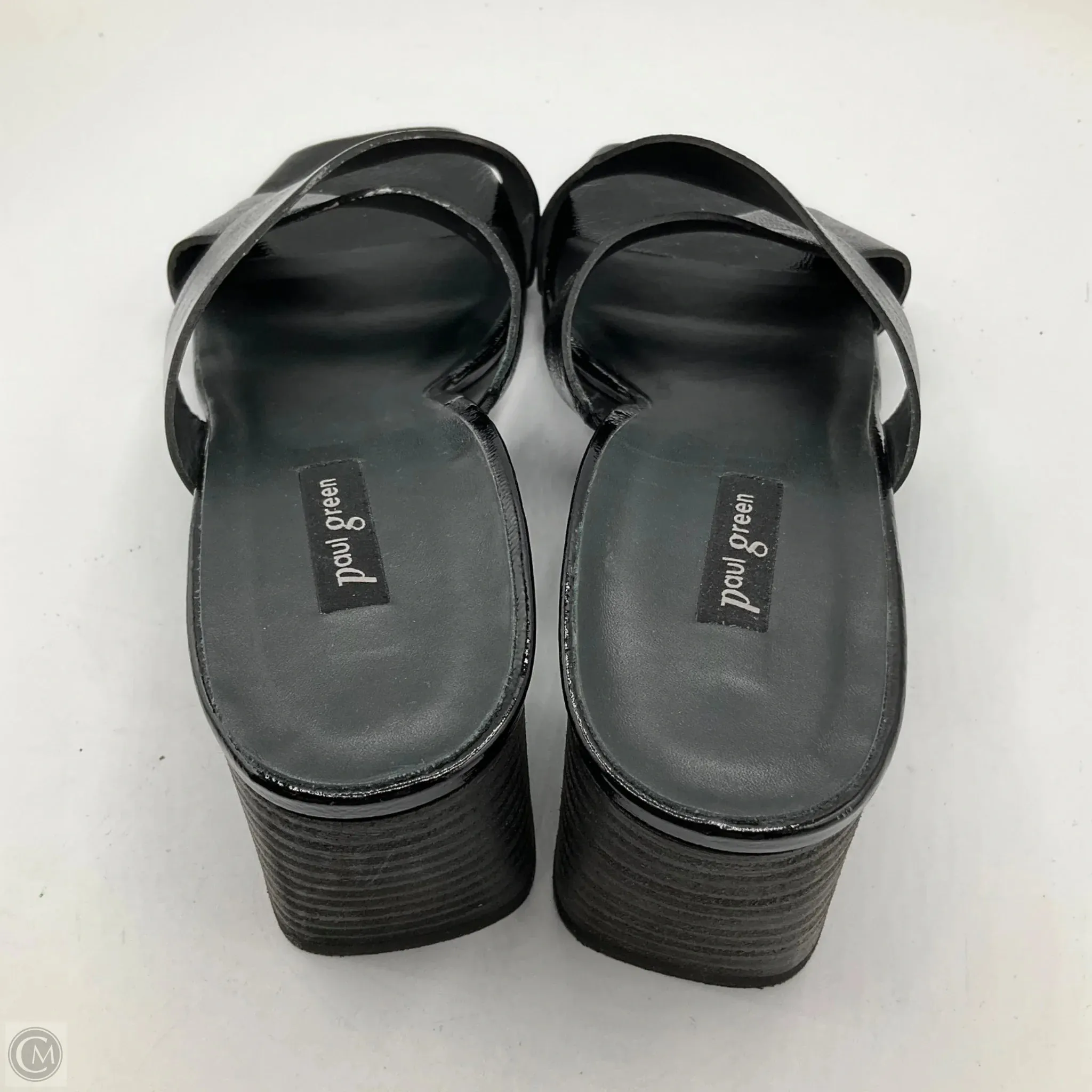 Shoes Heels Kitten By Paul Green In Black, Size: 8.5