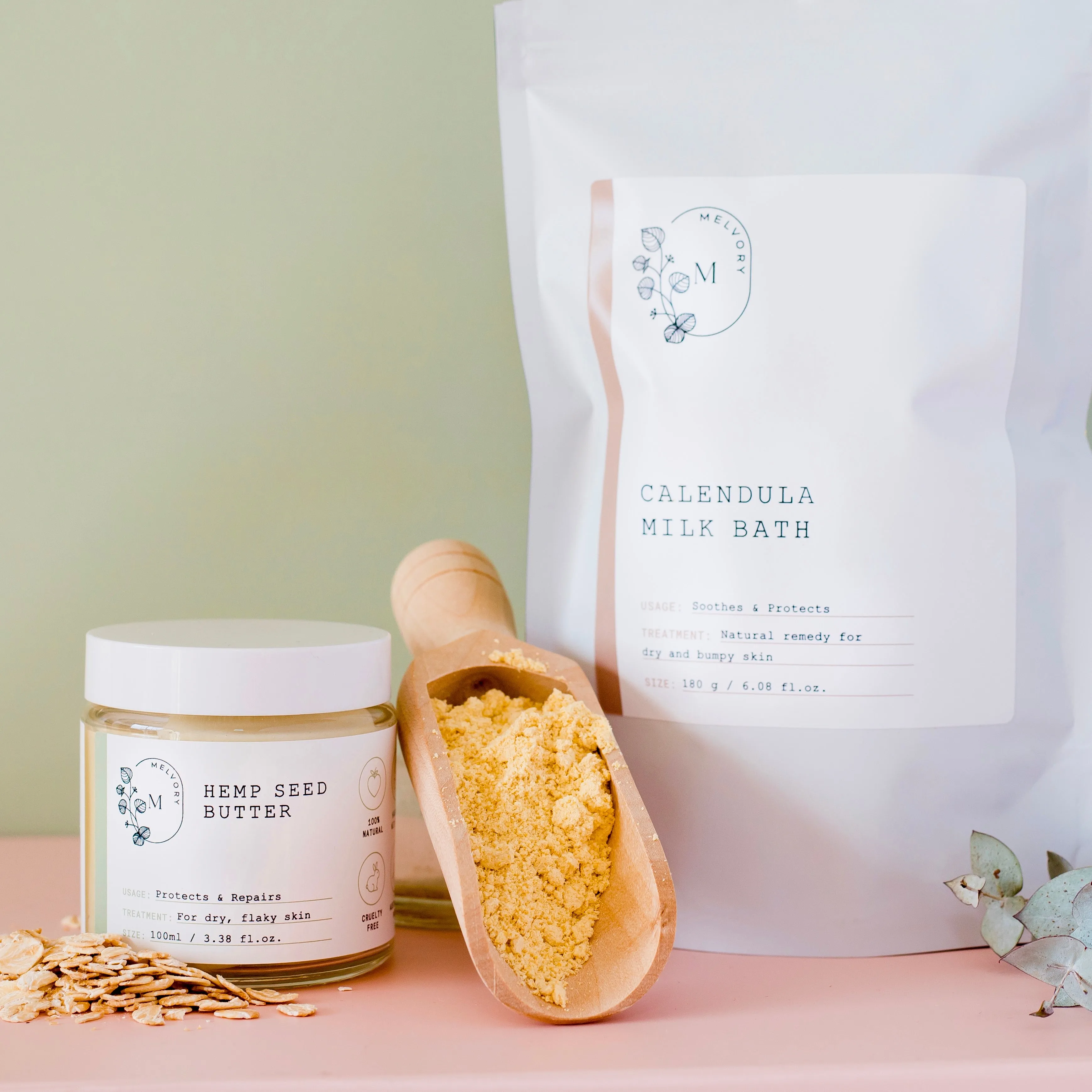 Skin Rescue Set Hemp & Calendula