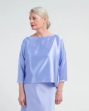 sleeve sway top - iris