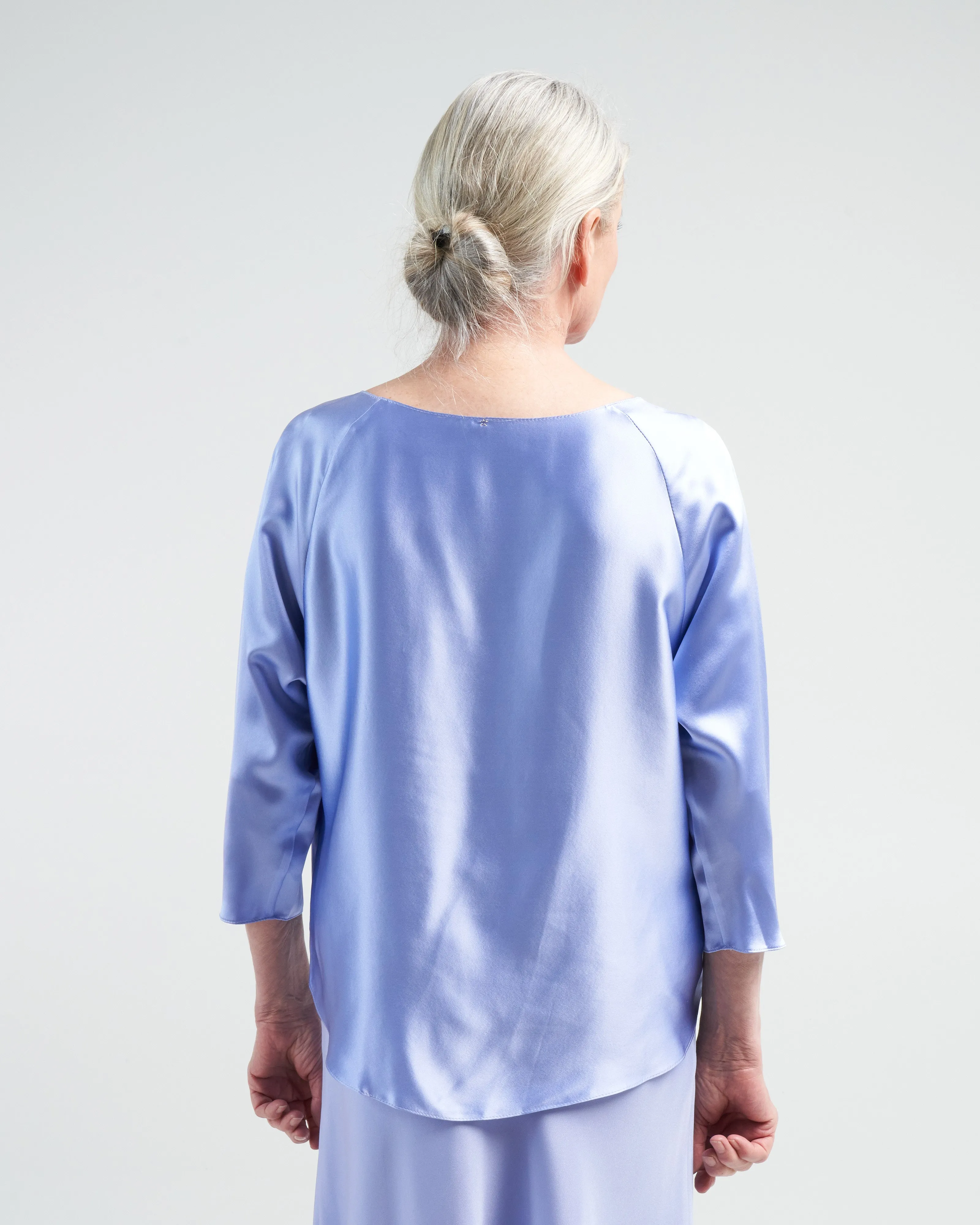 sleeve sway top - iris