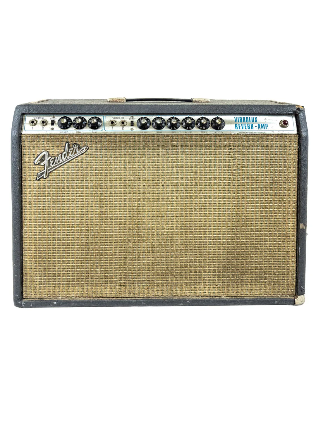 SOLD - Fender Vibrolux Reverb Amp - Silverface – USA 1977