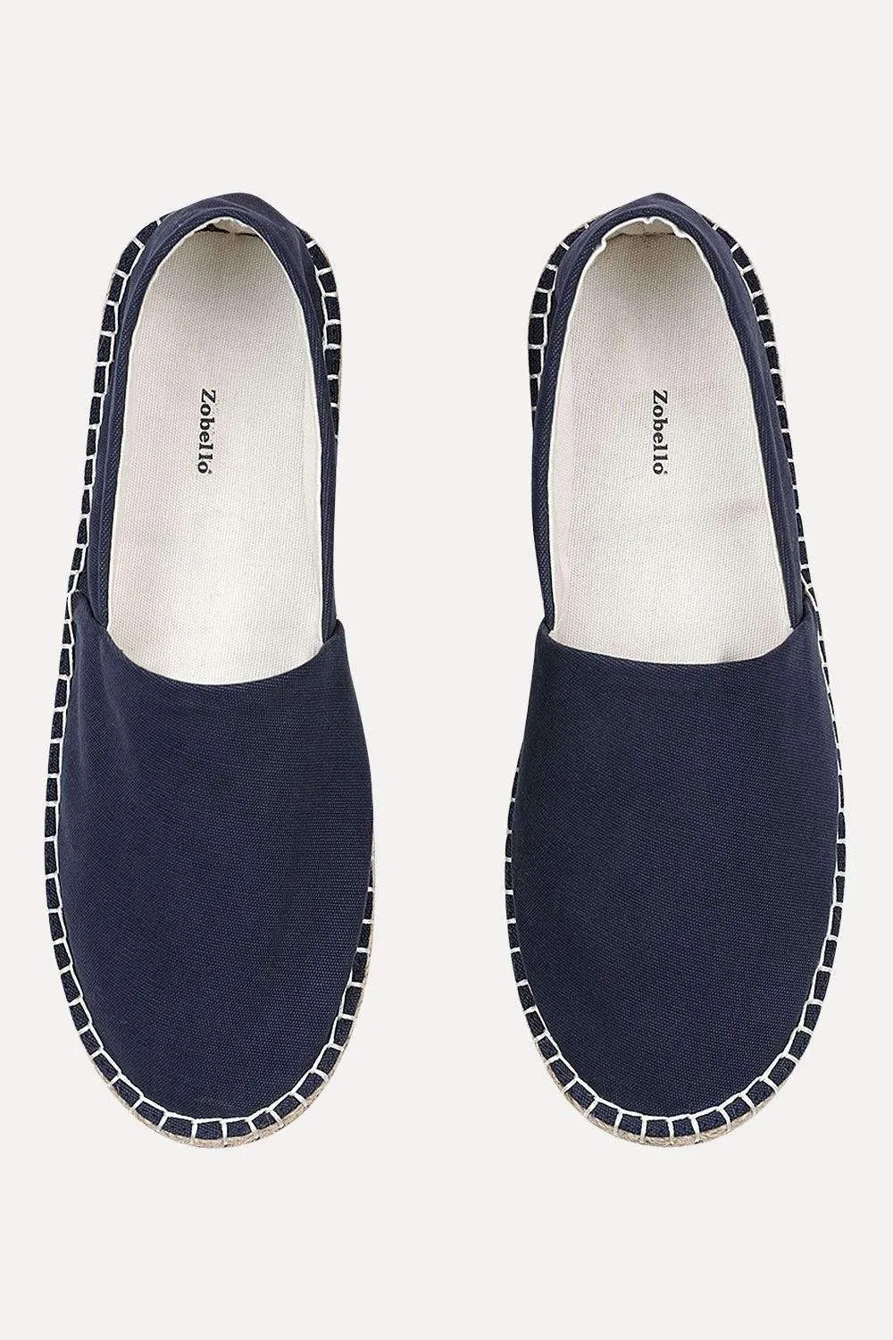 Solid Canvas And Jute Espadrilles