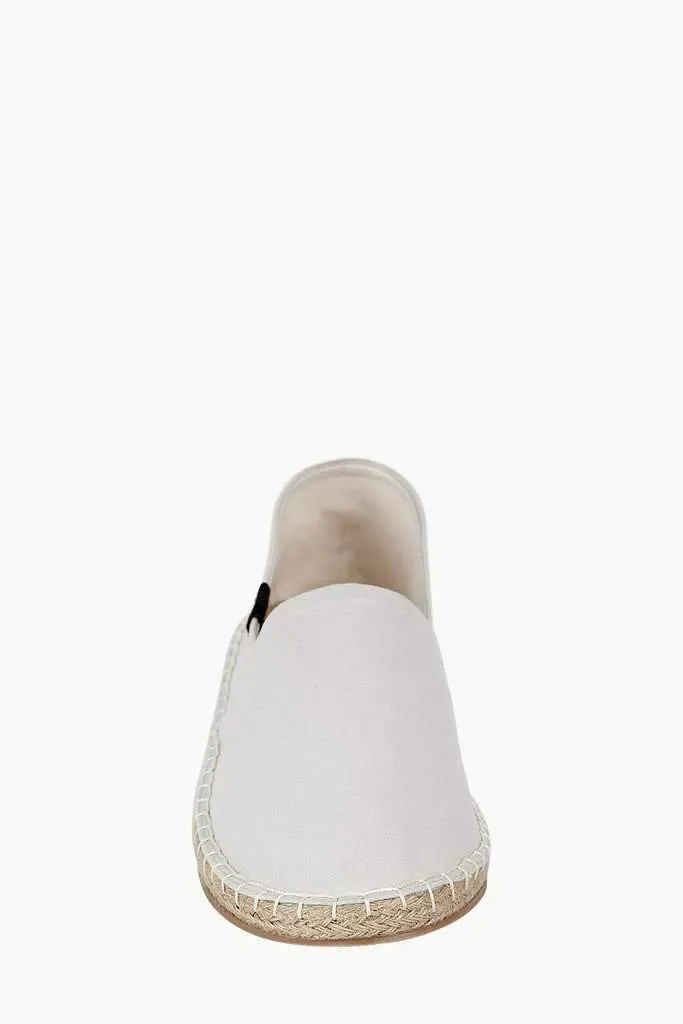 Solid Canvas And Jute Espadrilles