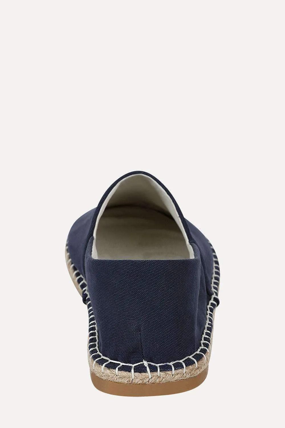 Solid Canvas And Jute Espadrilles