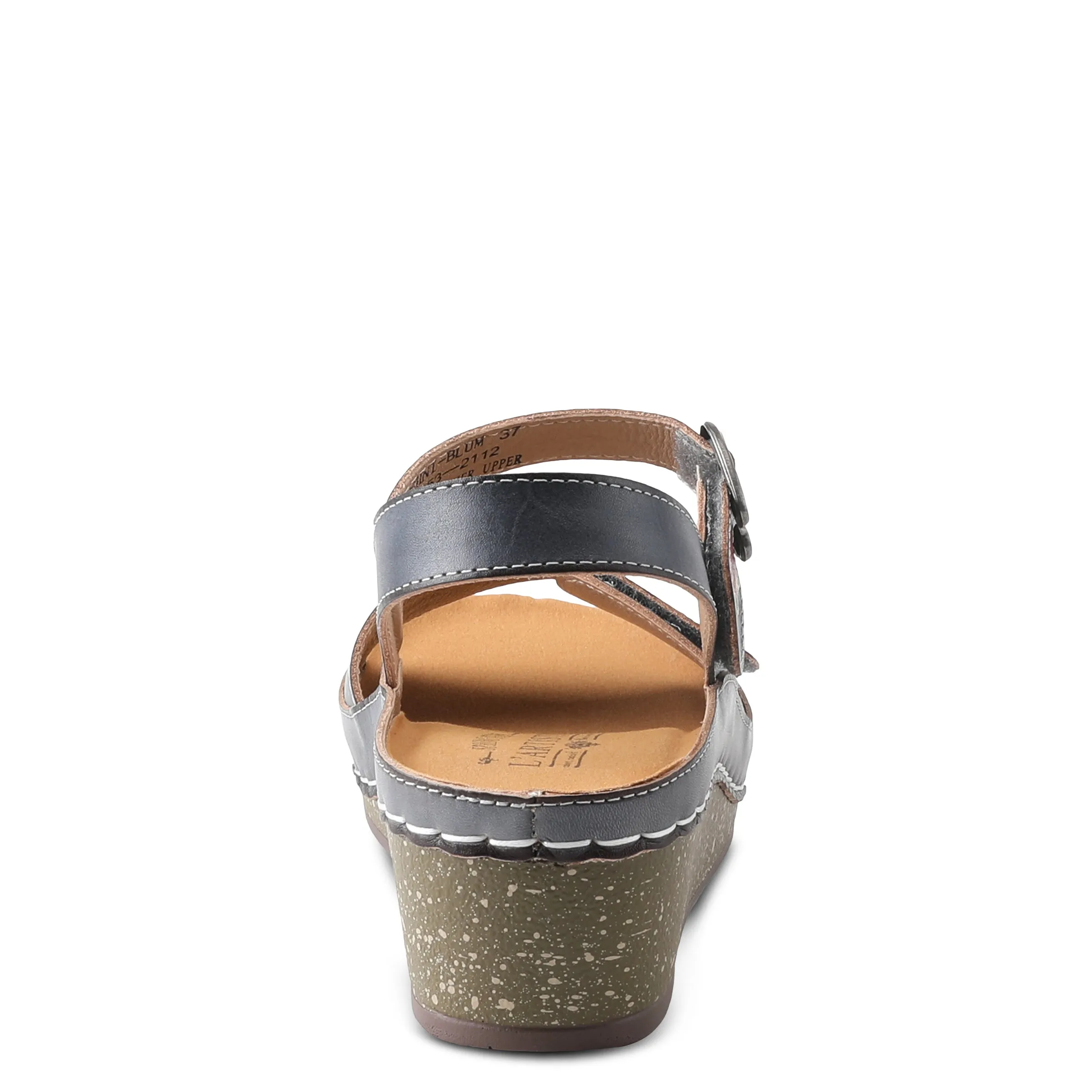 Spring Step Shoes L'Artiste Roshni Sandals Women's Hand Painted Leather