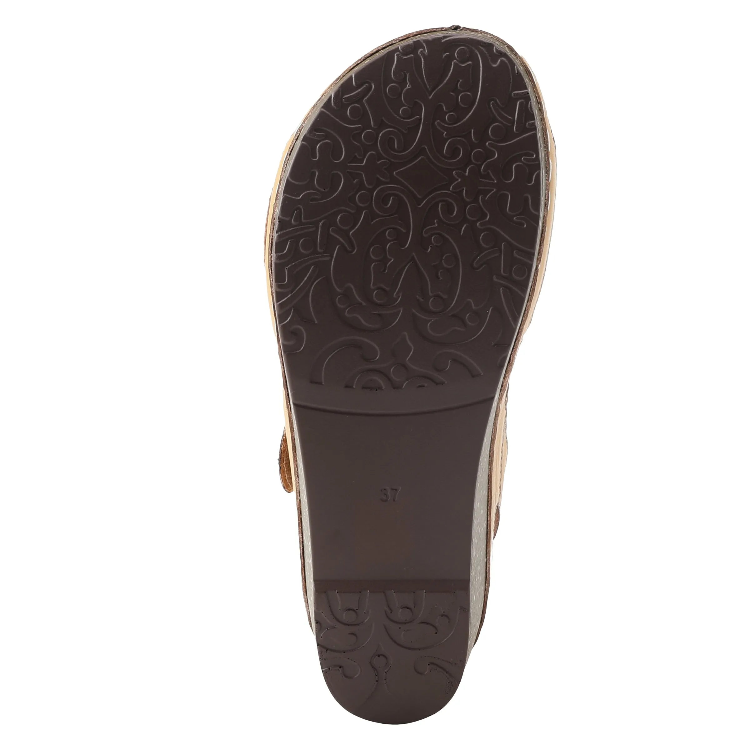 Spring Step Shoes L'Artiste Roshni Sandals Women's Hand Painted Leather