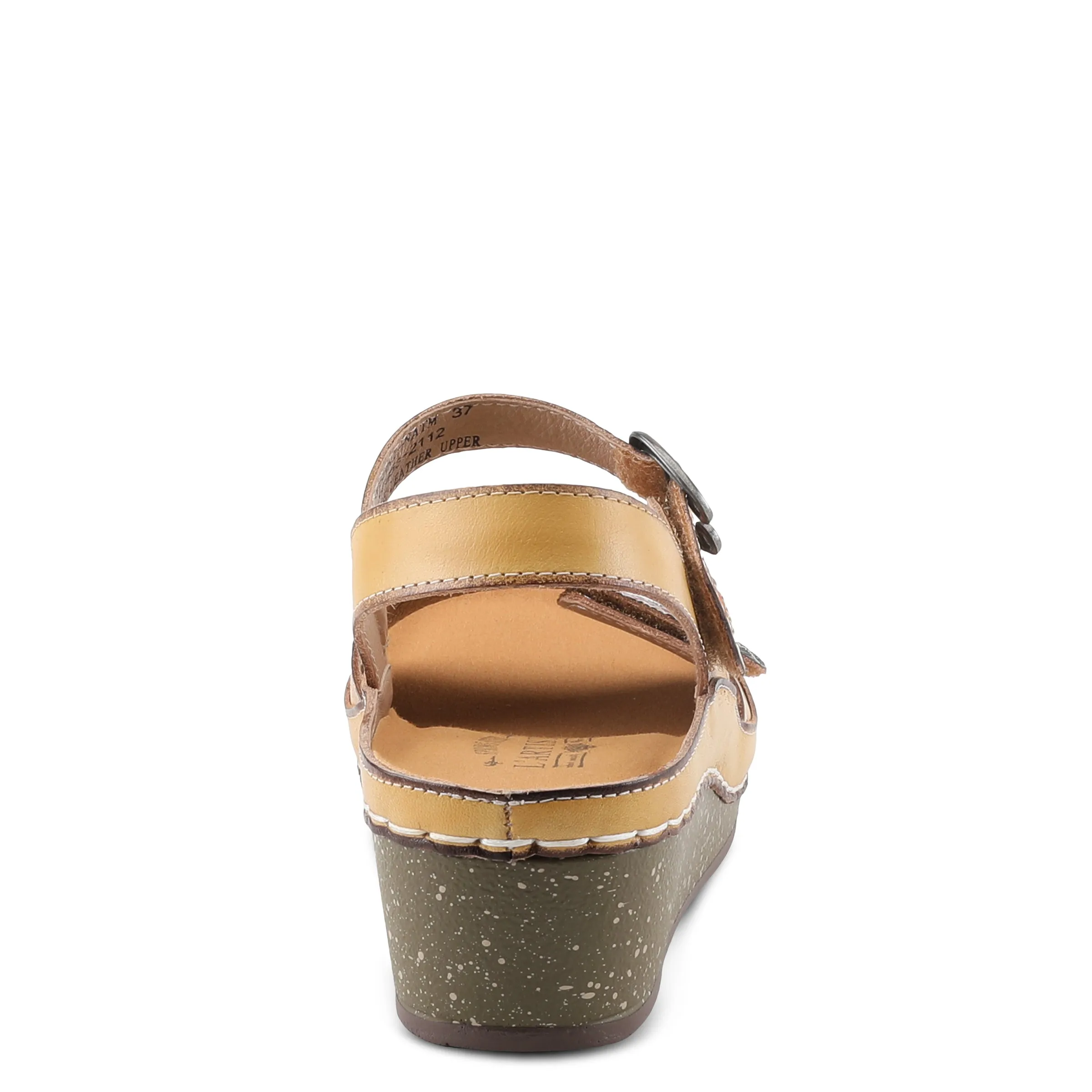 Spring Step Shoes L'Artiste Roshni Sandals Women's Hand Painted Leather