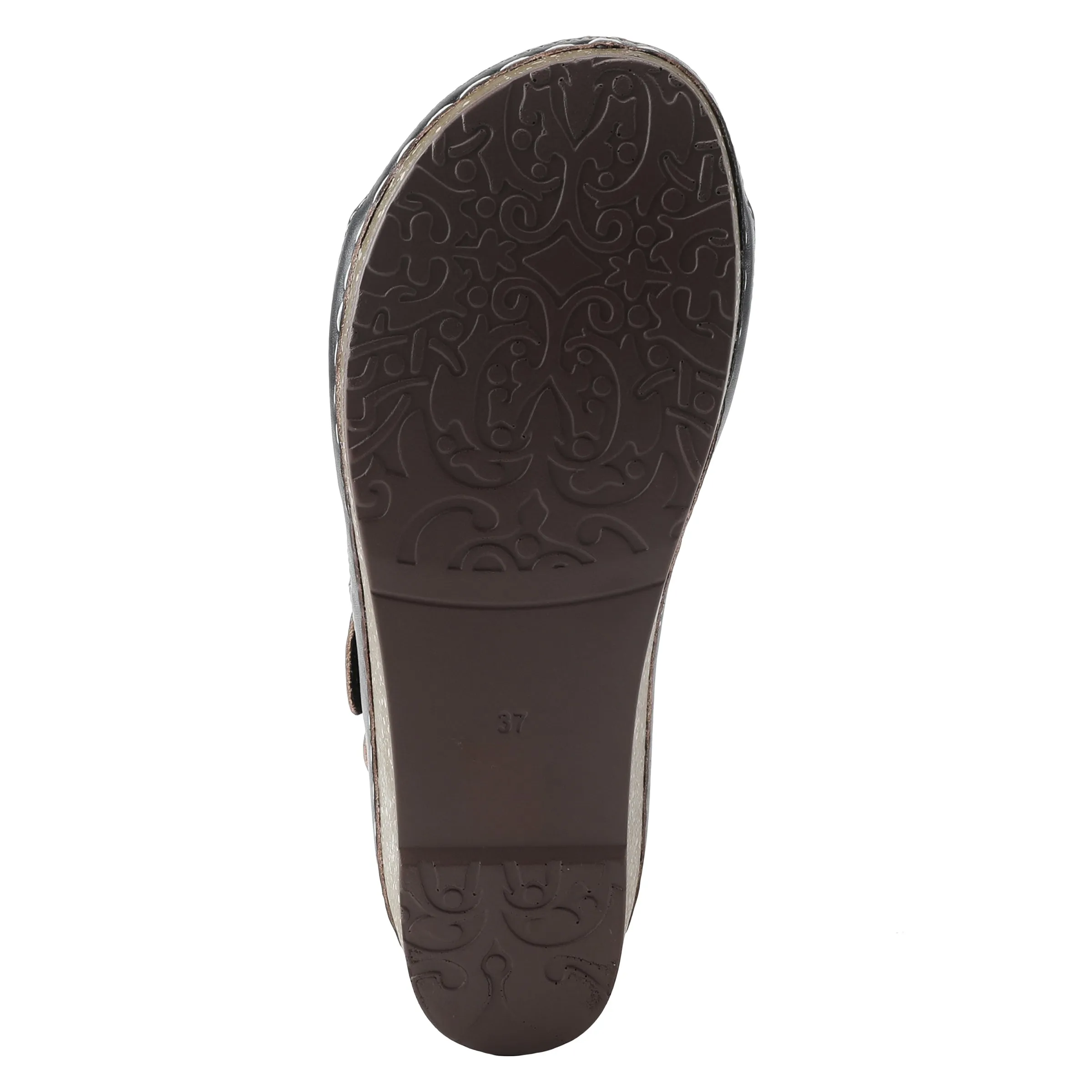 Spring Step Shoes L'Artiste Roshni Sandals Women's Hand Painted Leather