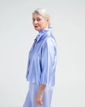 square front frolic top - iris