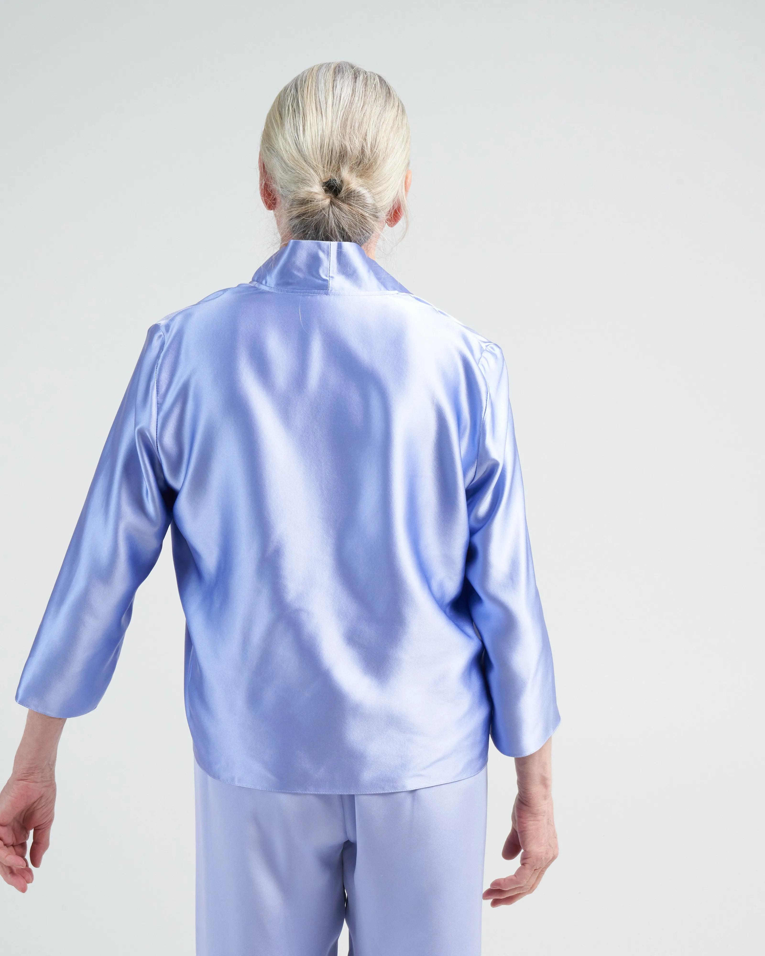 square front frolic top - iris