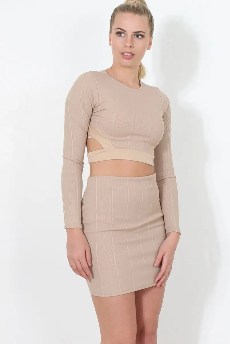 Stone Cut Out Two Piece - Arianna