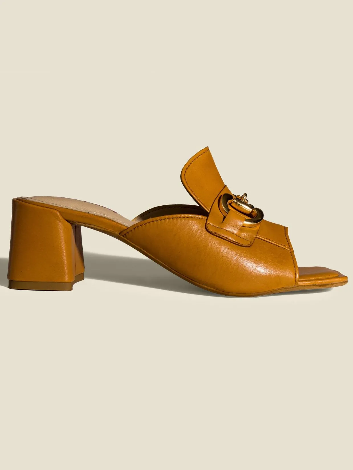 Tasha Leather Heels