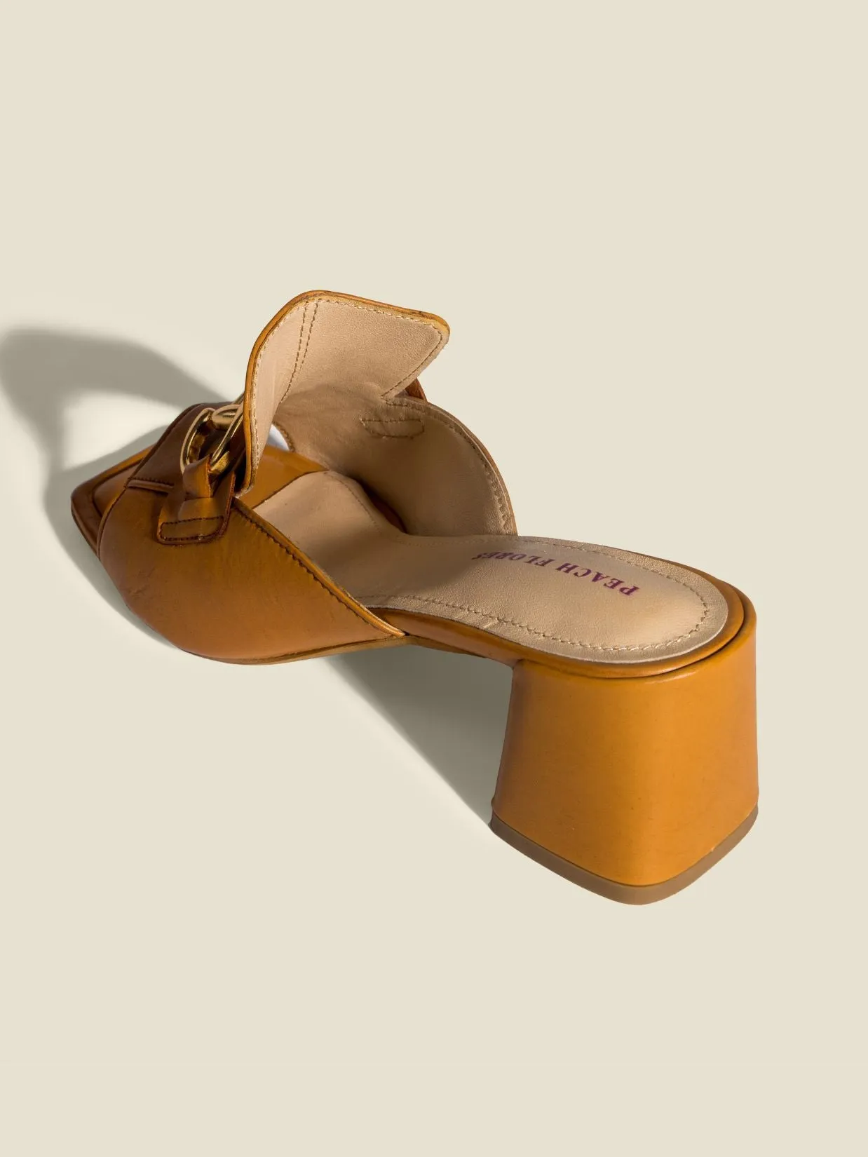 Tasha Leather Heels