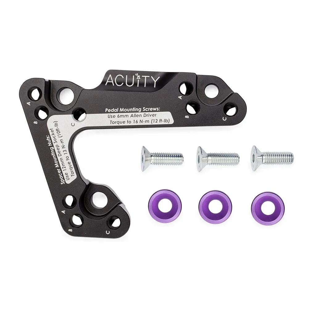 Throttle Pedal Spacer for the Left-Hand-Drive Vehicles