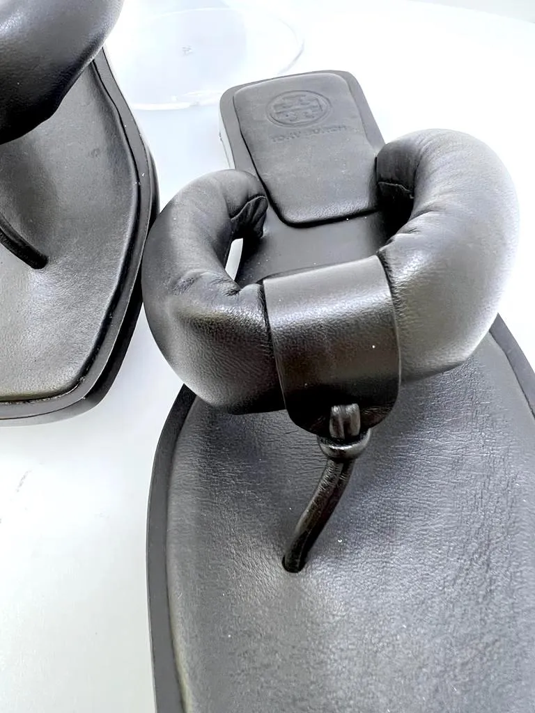 TORY BURCH PUFFY PADDED SLIDE SANDALS