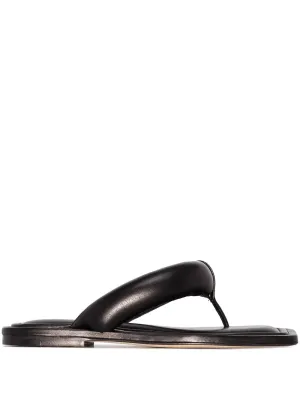 TORY BURCH PUFFY PADDED SLIDE SANDALS
