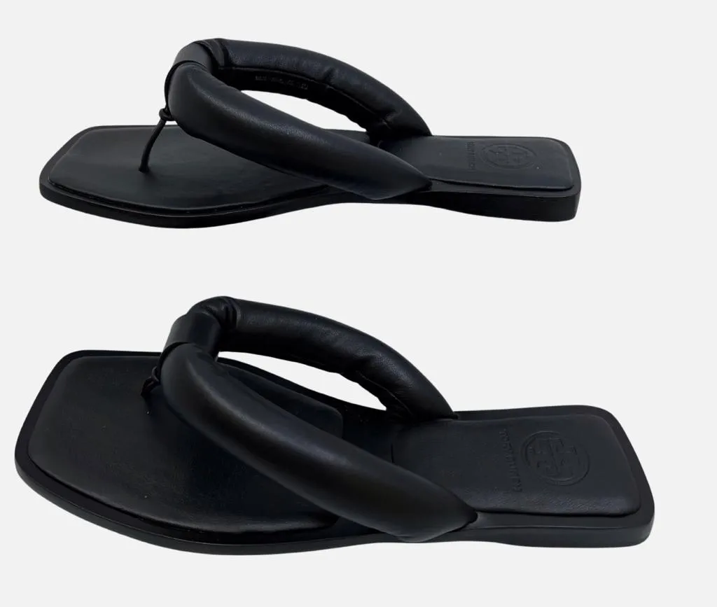 TORY BURCH PUFFY PADDED SLIDE SANDALS